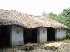 UP3-House with South Facing Lean to Verandah made of sarkandi reed