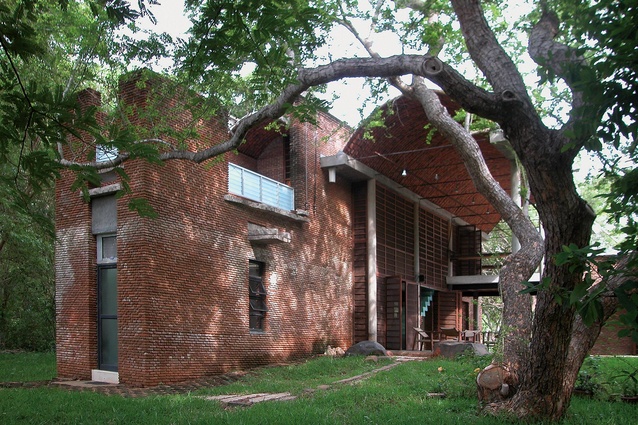 Wall House, Auroville, India