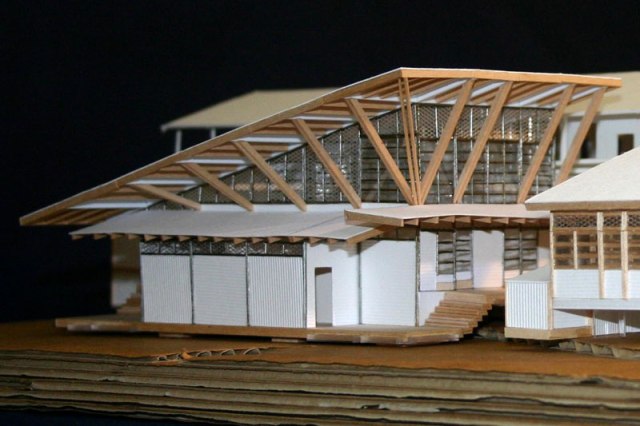 Kompian hospital model, Enga Province, Papua New Guinea